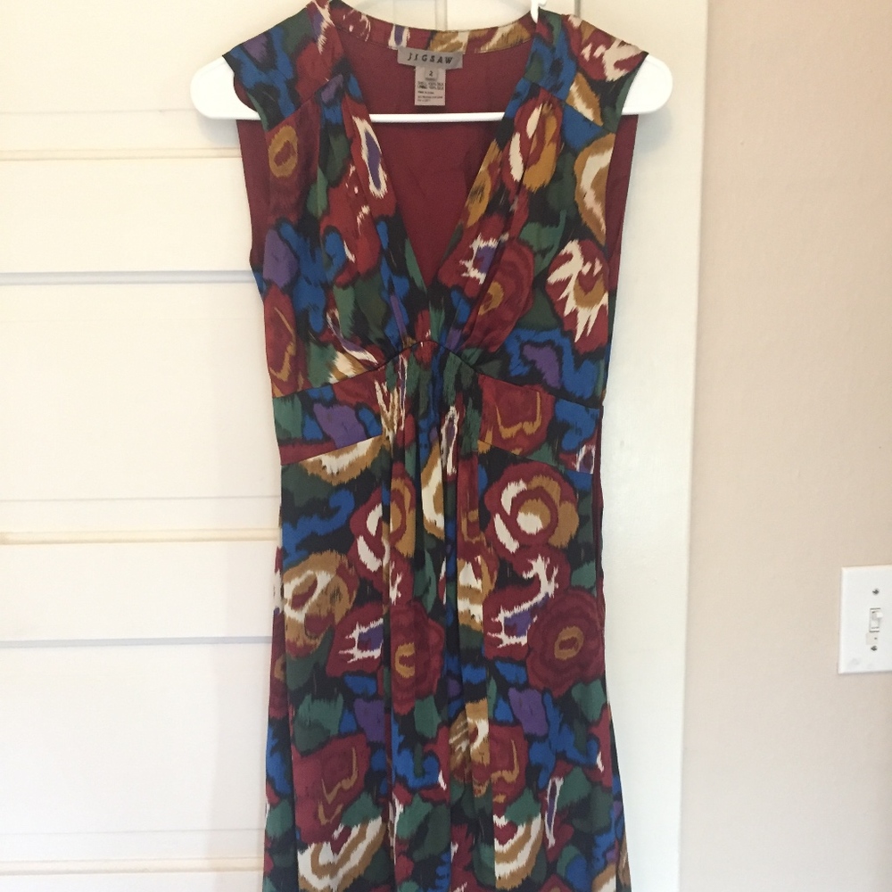 Jigsaw Silk Dress